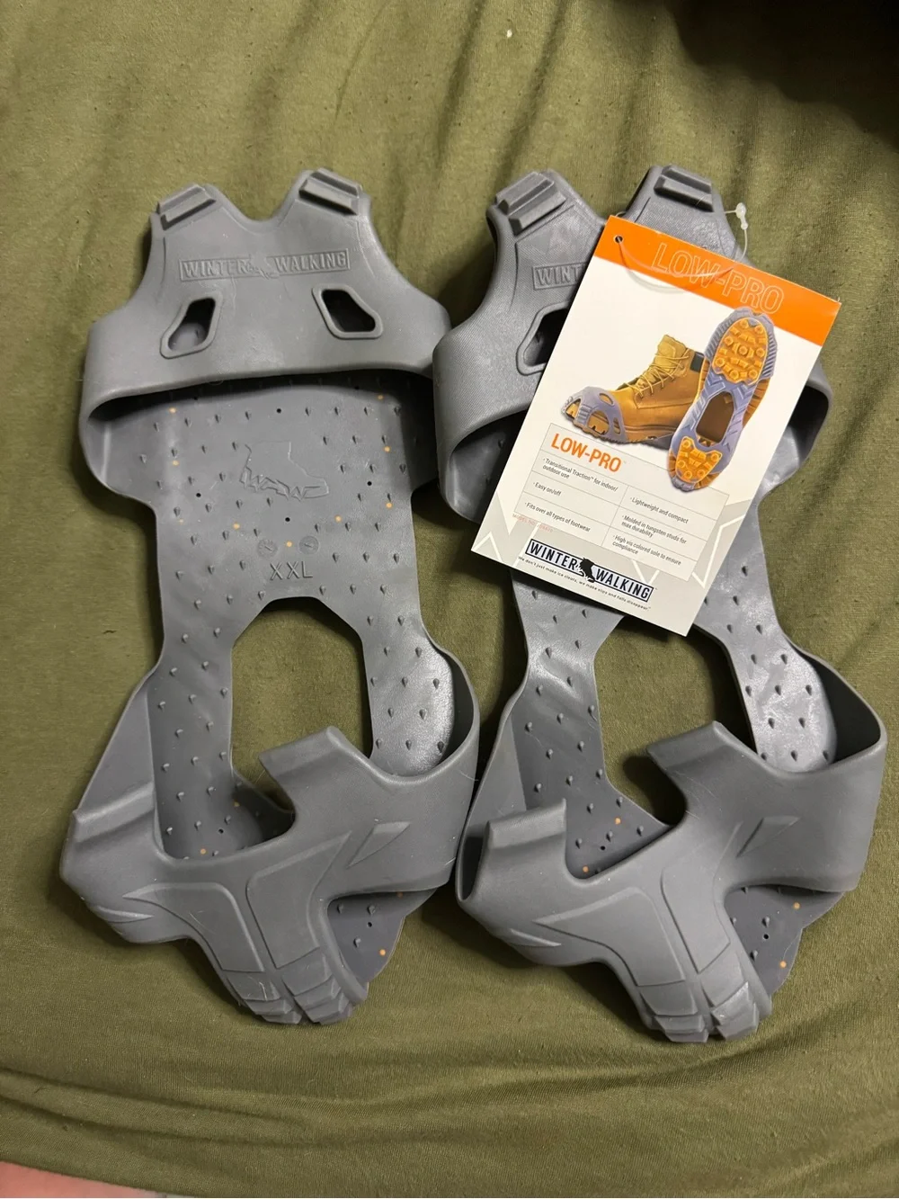 LOW-PRO Winter Walking Boot Ice Cleats